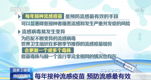 国家卫健委丨重点和高风险人群应优先接种流感疫苗